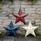 Patriotic Metal Barn Star Wall Decor Set of 3 for July 4th Decoration